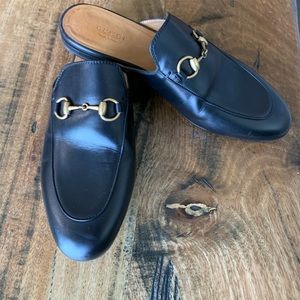 SOLD 🛑 Gucci PrinceTown Leather Slip On Loafers37